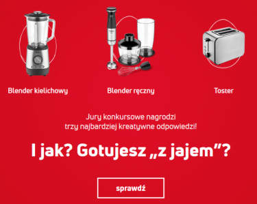 Konkurs "Czy Polacy gotują z jajem?"