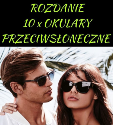Wygraj zestaw 10 sztuk okularów przeciwsłonecznych