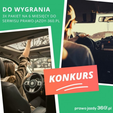 Konkurs "Zdam prawo jazdy w 2020 roku!"
