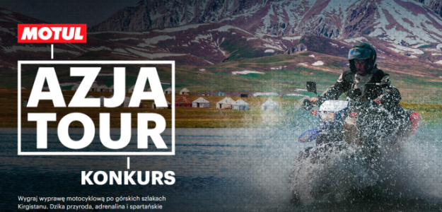 Konkurs fotograficzny "Motul Azja Tour"