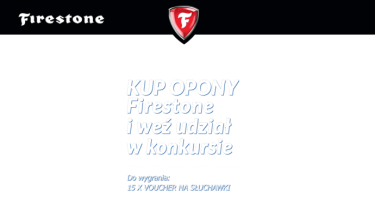 Konkurs Firestone - Wygraj fantastyczne nagrody
