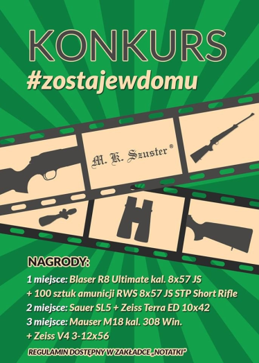 Konkurs "M.K. Szuster #zostajewdomu"