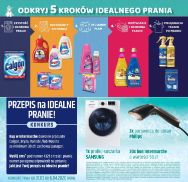 Konkurs "Przepis na idealne pranie" Intermarche