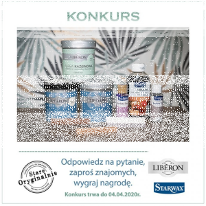 Wygraj zestaw farb oraz preparatów do drewna! do godz. 20:00