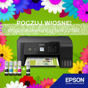 Konkurs "Poczuj wiosnę i wygraj drukarkę EcoTank L3160!" do godz. 18:00