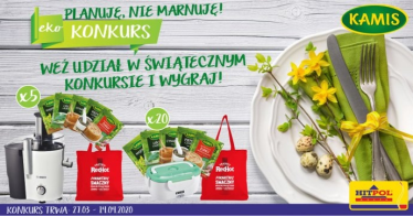 Świąteczny EkoKonkurs z Kamis "PLANUJĘ, NIE MARNUJĘ!"