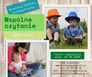 Konkurs "Wspólne czytanie"