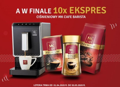 Loteria "Co kwadrans czas na kawę" etapy