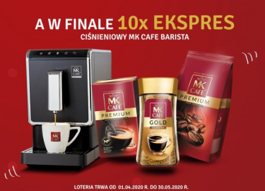 Loteria "Co kwadrans czas na kawę" etapy