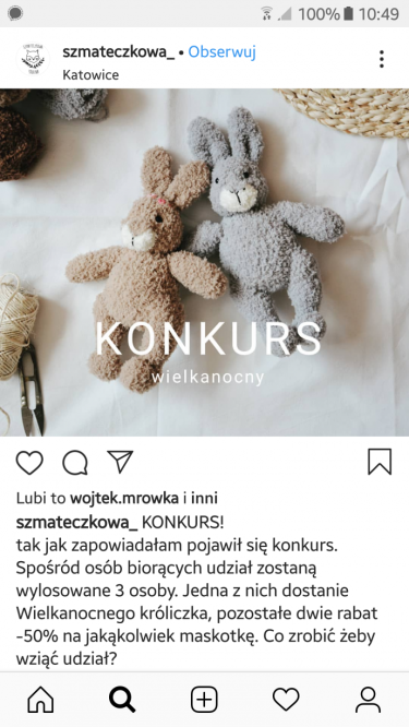 Wygraj króliczka od @Szmateczkowa_
