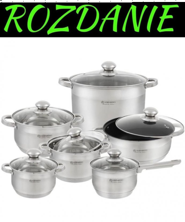 Wygraj mega zestaw garnków