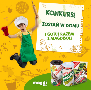 Konkurs "Zostań w domu i gotuj z Magdisol"