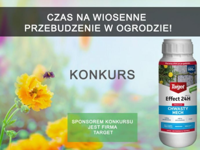 Konkurs "Czas na wiosenne przebudzenie w ogrodzie"