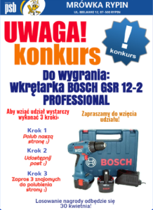 Konkurs z Psb Mrówka Rypin