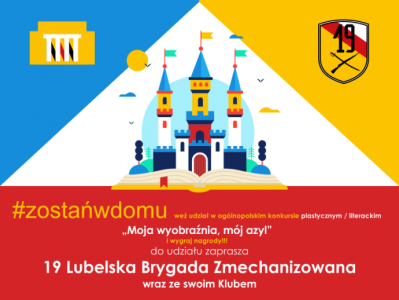 Ogólnopolski Konkurs Literacki i Plastyczny "Moja wyobraźnia, mój azyl"