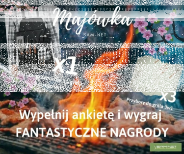 Konkurs "Ankieta z majowymi nagrodami"