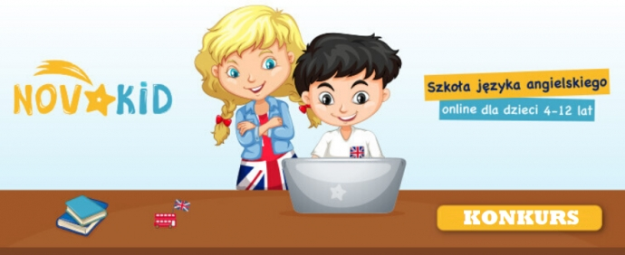 Wygraj lekcje języka angielskiego dla dzieci z Novakid!