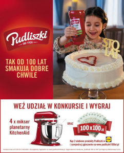 Konkurs "Pudliszki 100 na 100" Lidl