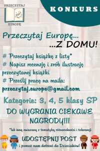 Wrocław: Konkurs "Przeczytaj Europę"