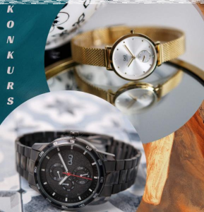 Konkurs "#zostańwdomu i wygraj wymarzony zegarek Q&Q"