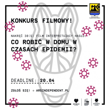 Konkurs "Zostań w domu i kręć filmy"