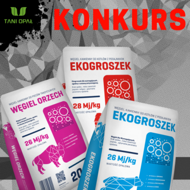 Wygraj tonę węgla od Tani opał
