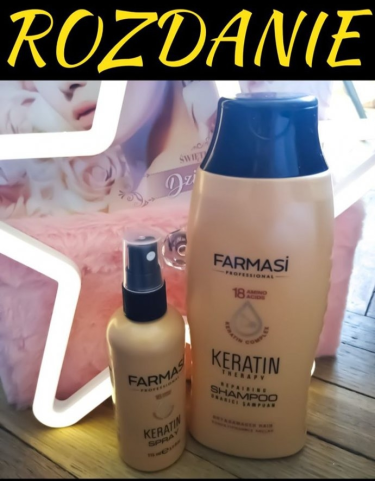 Wygraj zestaw kosmetyków KERATIN THERAPY do włosów