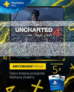 Konkurs "Wyzwanie PS Plus Uncharted 4"