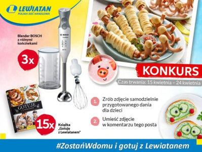 Konkurs "Zostań w domu i gotuj z Lewiatanem"