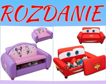 Wygraj mega sofę dla dziewczynki lub chłopca