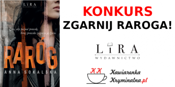 Wygraj książkę "Raróg" Anny Sokalskiej