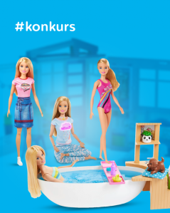 Konkurs "Barbie zostaje w domu"