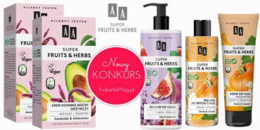 Konkurs "#zostanwdomu z serią AA Super Fruits"