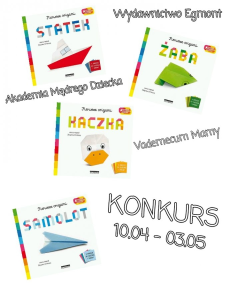 Wygraj książeczkę z serii Akademia Mądrego Dziecka od Wydawnictwa Egmont