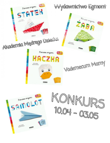 Wygraj książeczkę z serii Akademia Mądrego Dziecka od Wydawnictwa Egmont