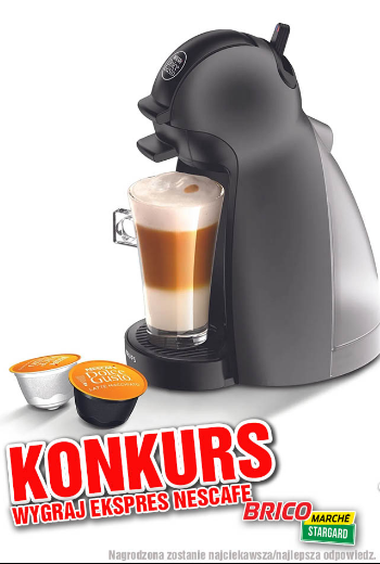 Stargard: Wygraj ekspres Dolce Gusto! Bricomarche