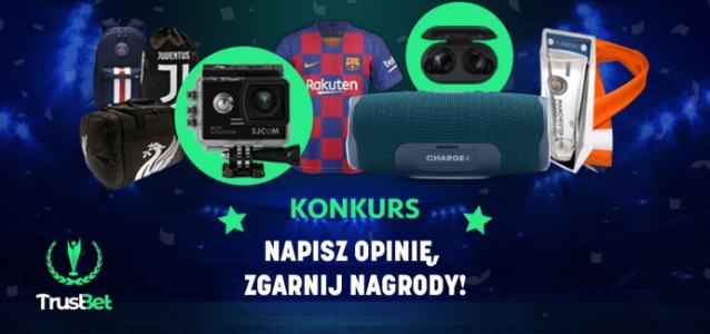 Konkurs "Oceń bukmachera i zgarnij sportowe nagrody"