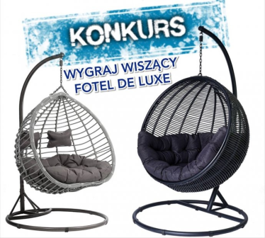Wygraj wiszący fotel De Luxe