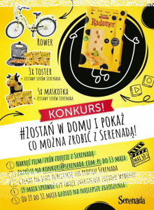 Konkurs "Zostań w domu i pokaż co można zrobić z Serenadą"