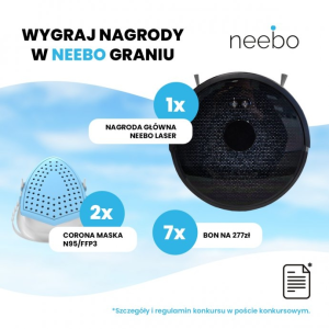 Wygraj robota sprzątającego NEEBO Laser