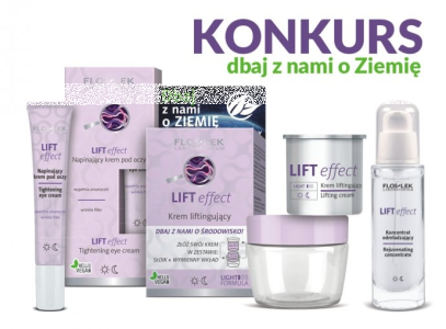 Konkurs z marką Floslek "Dbaj z nami o Ziemię z serią LIFT effect"