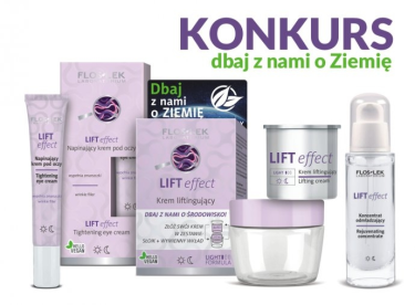 Konkurs z marką Floslek "Dbaj z nami o Ziemię z serią LIFT effect"
