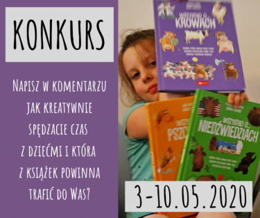 Wygraj książkę "Wszystko o... niedźwiedziach, pszczołach lub krowach"