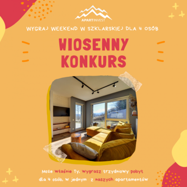 Wygraj pobyt w apartamencie w Szklarskiej Porębie