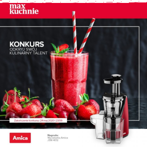 Konkurs "Max Kuchnie Odkryj swój kulinarny talent"