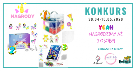 Konkurs "Rozdanie LaManuli&Laboratorium Pomysłów WittLab&Bookarnik.pl"