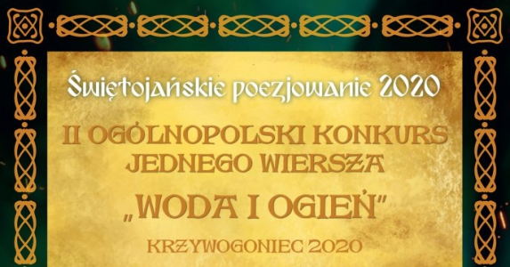 Konkurs Jednego Wiersza "Woda i ogień"