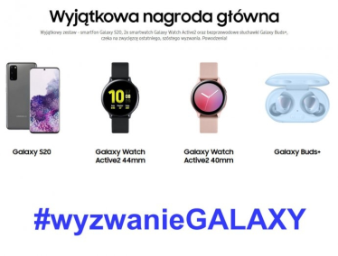 Konkurs "#wyzwaniegalaxy Samsung Polska"