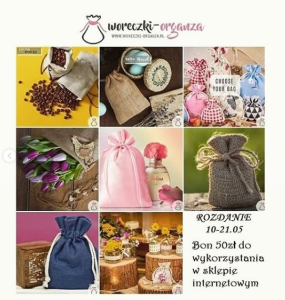 Wygraj bon na zakupy w sklepie internetowym