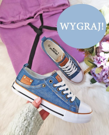 Wygraj jeansowe trampki